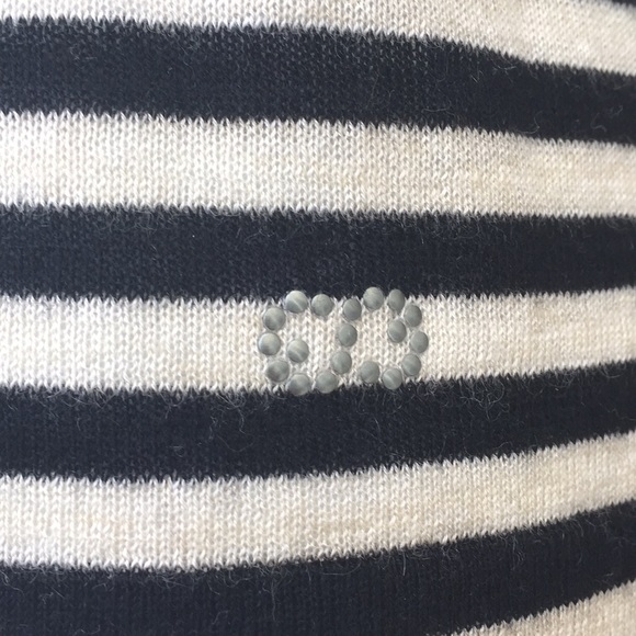 ESCADA Silk/Cashmere Striped Cardigan - Picture 6 of 10